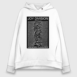 Женское худи оверсайз Joy Division: Unknown Pleasures