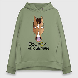 Женское худи оверсайз BoJack Horseman