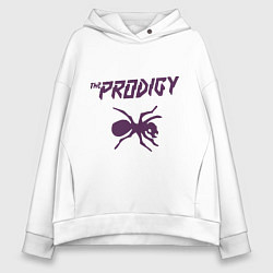 Толстовка оверсайз женская The Prodigy: Ant, цвет: белый