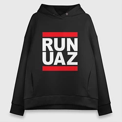 Женское худи оверсайз Run UAZ
