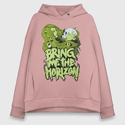 Женское худи оверсайз Bring Me The Horizon: Green Girl