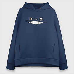 Женское худи оверсайз Totoro face