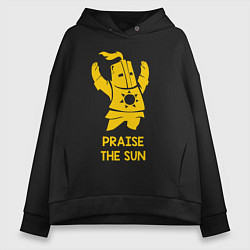 Женское худи оверсайз Praise the Sun