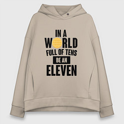 Женское худи оверсайз Be A Eleven