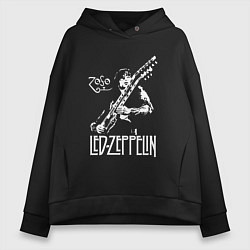 Женское худи оверсайз Led Zeppelin