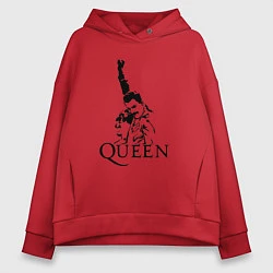 Женское худи оверсайз Queen: Rock You