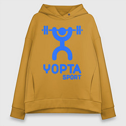 Женское худи оверсайз Yopta Sport