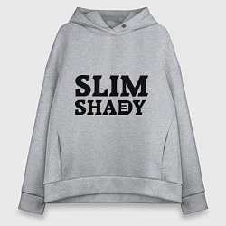 Женское худи оверсайз Slim Shady: Big E