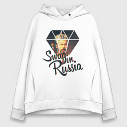 Женское худи оверсайз SWAG in Russia