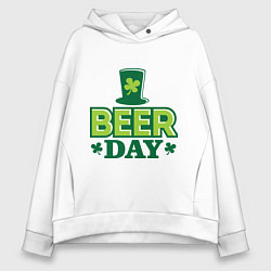 Женское худи оверсайз Beer day