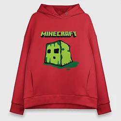 Женское худи оверсайз Minecraft Creeper