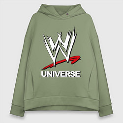 Женское худи оверсайз WWE universe