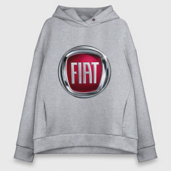 Женское худи оверсайз FIAT logo