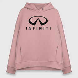 Женское худи оверсайз Infiniti logo