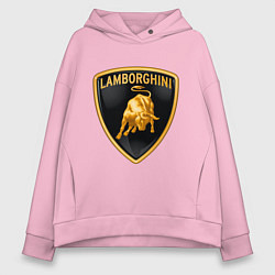 Женское худи оверсайз Lamborghini logo