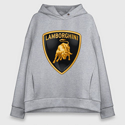 Женское худи оверсайз Lamborghini logo