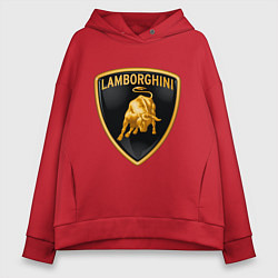 Женское худи оверсайз Lamborghini logo