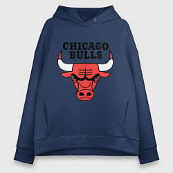 Женское худи оверсайз Chicago Bulls