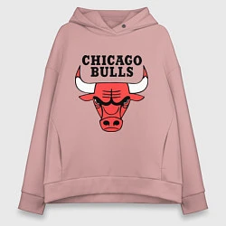 Женское худи оверсайз Chicago Bulls