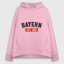 Женское худи оверсайз FC Bayern Est. 1900