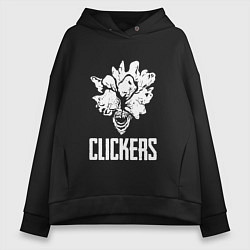 Женское худи оверсайз CLICKERS