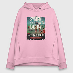 Женское худи оверсайз System of a Down