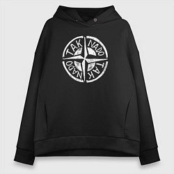 Женское худи оверсайз Taknado Stone Island