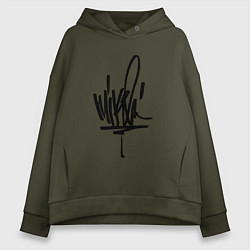 Женское худи оверсайз Mike Shinoda: autograph