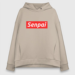 Женское худи оверсайз Senpai Supreme