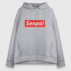 Женское худи оверсайз Senpai Supreme