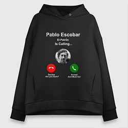 Женское худи оверсайз Escobar is calling