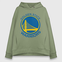 Женское худи оверсайз Golden state Warriors