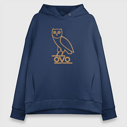 Женское худи оверсайз OVO Owl