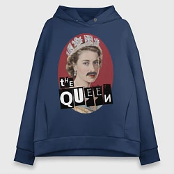 Женское худи оверсайз The Queen