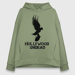 Женское худи оверсайз Hollywood Undead