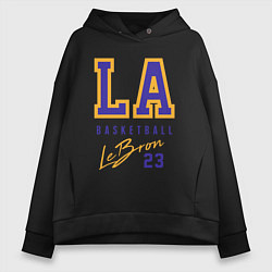 Женское худи оверсайз Lebron 23: Los Angeles