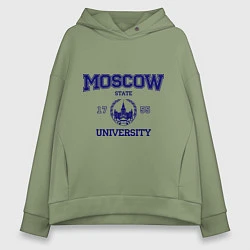 Женское худи оверсайз MGU Moscow University