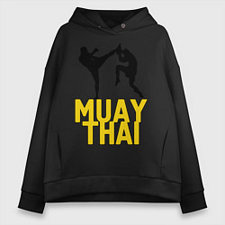 Женское худи оверсайз Muay Thai