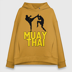 Женское худи оверсайз Muay Thai