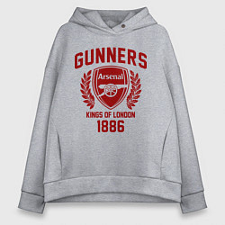 Женское худи оверсайз Arsenal: Kings of London