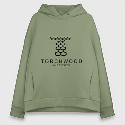 Женское худи оверсайз Torchwood Institute