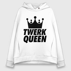 Женское худи оверсайз Twerk Queen