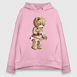 Женское худи оверсайз Nasty Bear