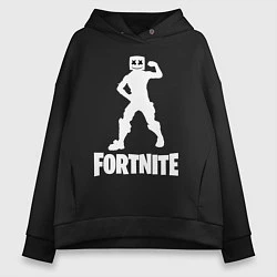 Женское худи оверсайз FORTNITE x MARSHMELLO