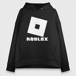 Толстовка оверсайз женская ROBLOX, цвет: черный