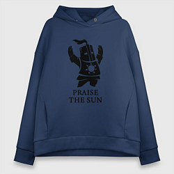 Женское худи оверсайз Praise the Sun