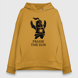 Женское худи оверсайз Praise the Sun