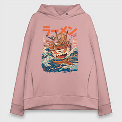 Женское худи оверсайз Great Ramen: Kanagawa