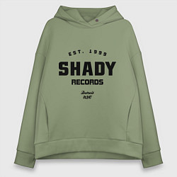 Женское худи оверсайз Shady records