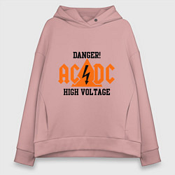 Женское худи оверсайз AC/DC: High Voltage